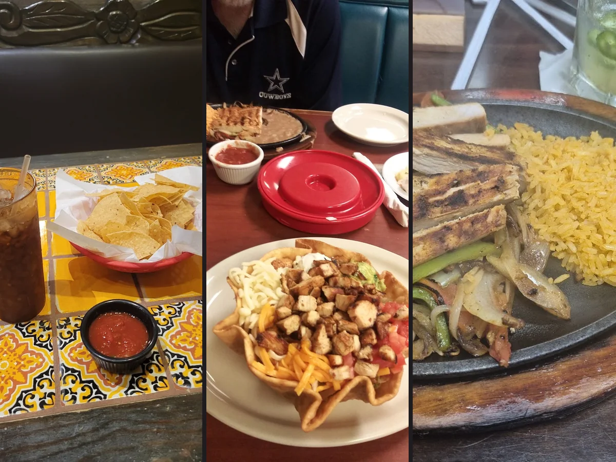 Fresh tacos and chips served on plates.