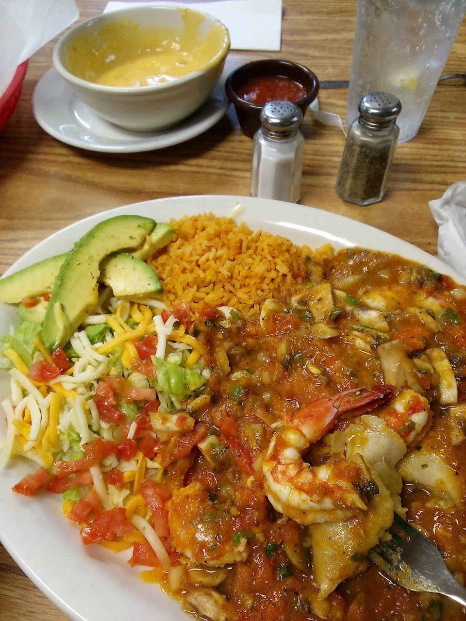 Shrimp Enchiladas
